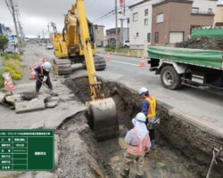 施工状況(10) 掘削/マンホール工