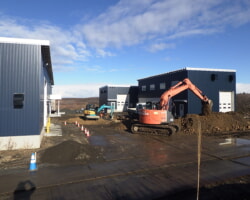 施工状況(1) 土砂掘削