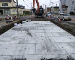 施工状況(9) コンクリート床版設置