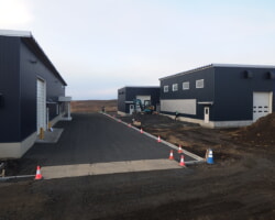 施工状況(3) 土砂掘削及び下層路盤敷均