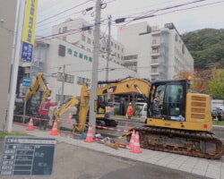 施工状況(9) 削岩状況