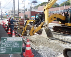施工状況(4) 掘削削岩状況