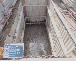 施工状況(3) 掘削完了