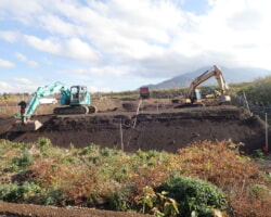 施工状況(2) 盛土