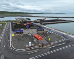 施工状況(4) 土砂運搬状況