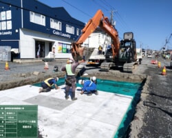 施工状況(5) コンクリート床版設置状況