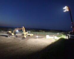 施工状況(1) 盛土作業