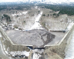 着工前(2) アフトロマナイ川