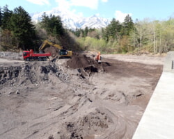 施工状況(1) オチウシナイ川