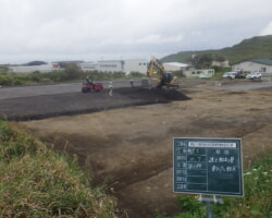 施工状況(5) 凍上抑制層