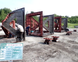 施工状況(7) 鉄筋組立