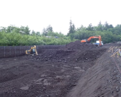 施工状況(1) 5号砂防堰堤