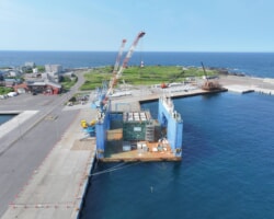 7.ケーソン製作(コンクリート打設2)