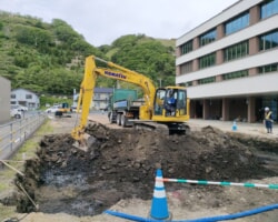 施工状況(24) 駐車場掘削