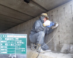 持久橋補修_施工状況(2) IPH工法