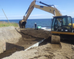 施工状況(5) 埋戻し