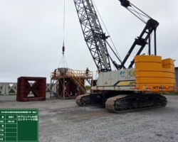 施工状況(1) 魚礁ブロック製作