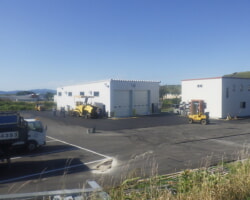 施工状況(1) アスファルト舗装