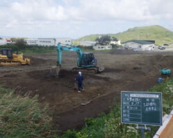 施工状況(2) 土砂掘削