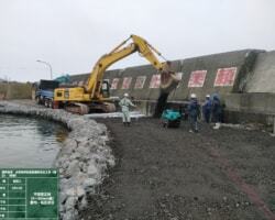 【仮設工】施工状況(11) 不陸整正